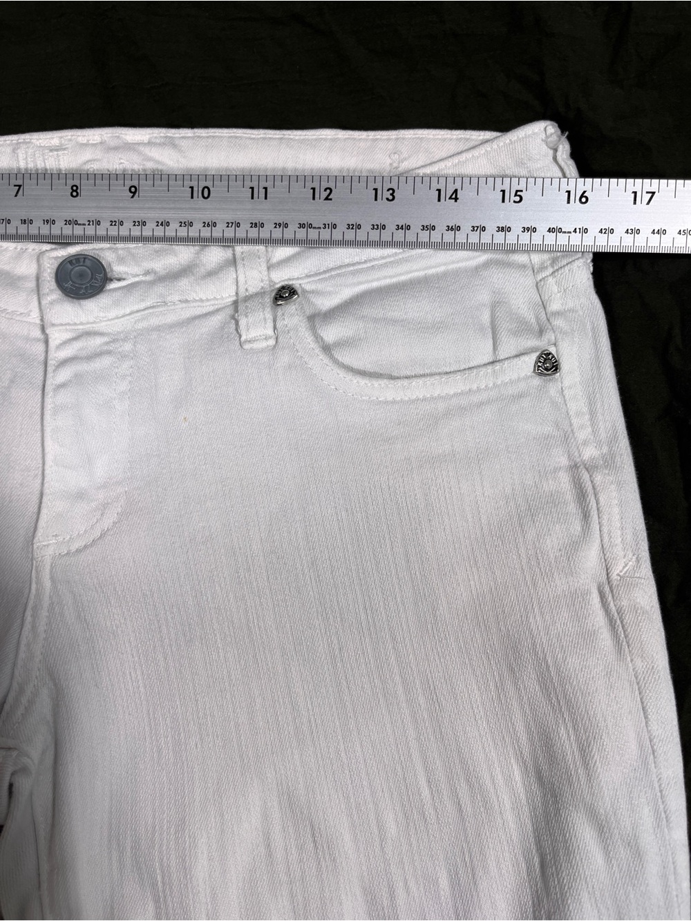 Kut From the Kloth Women’s White Skinny Jeans Size 6 - Picture 6 of 14